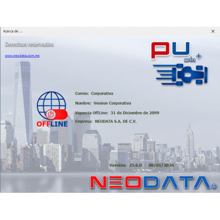 Neodata PU Win+ 2026